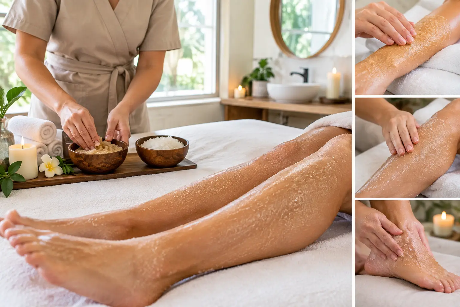 Sugar Scrub vs Salt Scrub for Softer Skin